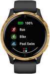 Garmin Venu GPS Watch Black/Gold