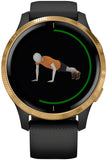 Garmin Venu GPS Watch Black/Gold