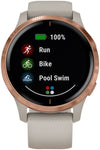 Garmin Venu GPS Watch Light Sand/Rose Gold