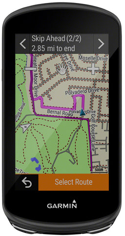 Garmin Edge 1030 Plus Bundle Bike Computer GPS HR Monitor Cadence Black