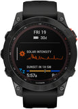 Garmin Fenix 7 Solar GPS Smartwatch - 47mm, Slate Gray Case, Black Band