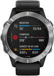 Garmin Fenix 6 GPS Watch Silver/Black