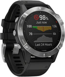 Garmin Fenix 6 GPS Watch Silver/Black