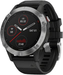 Garmin Fenix 6 GPS Watch Silver/Black