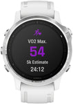 Garmin Fenix 6S GPS Watch Silver/White