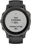 Garmin Fenix 6S Sapphire GPS Watch Carbon GRAY/Black