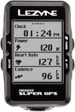 Lezyne Super GPS Loaded Bike Computer GPS Wireless Heart Rate Monitor