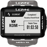 Lezyne MegA XL GPS Bike Computer GPS Wireless Black