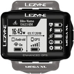 Lezyne MegA XL GPS Bike Computer GPS Wireless Black