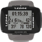 Lezyne Macro Plus GPS Bike Computer GPS Wireless Black