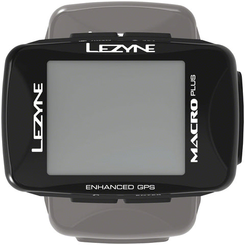 Lezyne Macro Plus GPS Bike Computer GPS Wireless Black