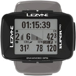 Lezyne Super Pro GPS Bike Computer GPS Wireless Black