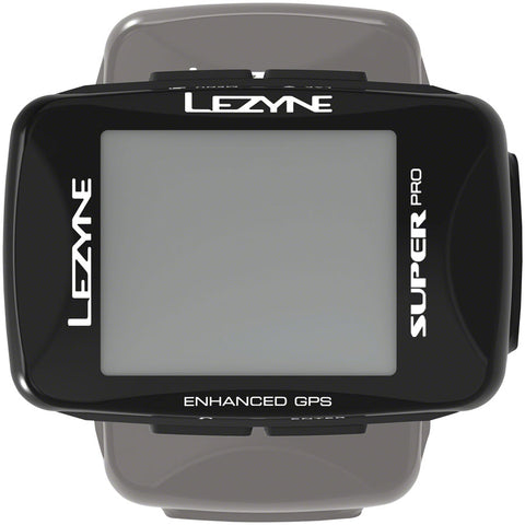 Lezyne Super Pro GPS Bike Computer GPS Wireless Black