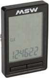 MSW Miniac Wireless Bike Computer Wireless Black