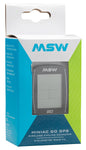 MSW Miniac GO GPS Bike Computer GPS Wireless