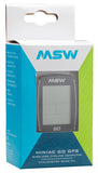 MSW Miniac GO GPS Bike Computer GPS Wireless