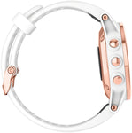 Garmin Fenix 5S Plus Sapphire GPS Watch Rose Gold/White