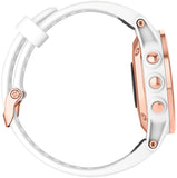Garmin Fenix 5S Plus Sapphire GPS Watch Rose Gold/White