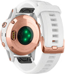Garmin Fenix 5S Plus Sapphire GPS Watch Rose Gold/White