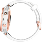 Garmin Fenix 5S Plus Sapphire GPS Watch Rose Gold/White