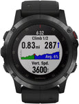 Garmin Fenix 5X Plus Sapphire GPS Watch Black/Black