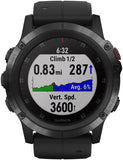 Garmin Fenix 5X Plus Sapphire GPS Watch Black/Black