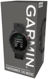 Garmin Forerunner 245 Music WiFi GPS Running Watch Black/Red