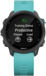 Garmin Forerunner 245 Music WiFi GPS Running Watch Black/Aqua