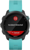 Garmin Forerunner 245 Music WiFi GPS Running Watch Black/Aqua