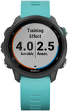 Garmin Forerunner 245 Music WiFi GPS Running Watch Black/Aqua