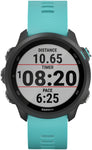 Garmin Forerunner 245 Music WiFi GPS Running Watch Black/Aqua