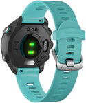 Garmin Forerunner 245 Music WiFi GPS Running Watch Black/Aqua