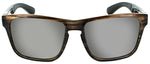 Optic Nerve Rumble Sunglasses Shiny Driftwood Demi Polarized Brown Lens