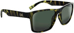 ONE Bankroll Polarized Sunglasses Matte Tortuga Green with Polarized GRAY Lens