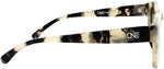 ONE Rizzo Polarized Sunglasses Matte Beige Marble with Polarized SMoke Ice