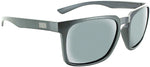 ONE by Optic Nerve Boiler Sunglasses - Shiny Putty Grey Polarized Smoke Lens