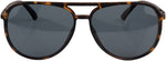 ONE by Optic Nerve Govnah Sunglasses - Matte Two-Tone Demi Polarized Smoke