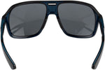 ONE by Optic Nerve Molotov Sunglasses - Crystal Navy with Black Polarized