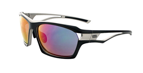 Optic Nerve Cassette Sunglasses Matte Aluminum Gunmetal with SMoke Green