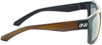 Optic Nerve Vettron Sunglasses Matte Driftwood Demi/Black with SMoke Silver