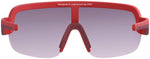 POC AIM Sunglasses Pri SMane Red Violet/SilverMirror Lens