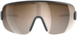 POC AIM Sunglasses Uranium Black Brown/SilverMirror Lens