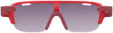 POC Do Half Blade Sunglasses Bohrium Red Violet/SilverMirror Lens