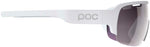 POC Do Half Blade Sunglasses Hydrogen White Violet/SilverMirror Lens