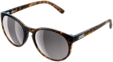 POC Know Sunglasses Tortoise Brown Violet/SilverMirror Lens