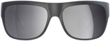 POC Want Sunglasses Uranium Black Translucent GRAY Mirror Lens