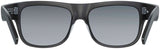 POC Want Sunglasses Uranium Black Translucent GRAY Mirror Lens