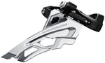 Shimano Deore FDM6000M 10Speed Triple SideSwing FrontPull Mid Clamp