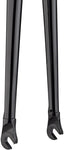 All City Big Block Track Fork 700c 11/8 Straight Steerer Black