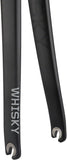 WHISKY No.7 RD Fork QR 1.5 Tapered Carbon Steerer Rim Brake MatteBlack